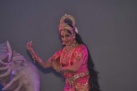 Hema Malini during the inauguration of Jaya Smriti 2012