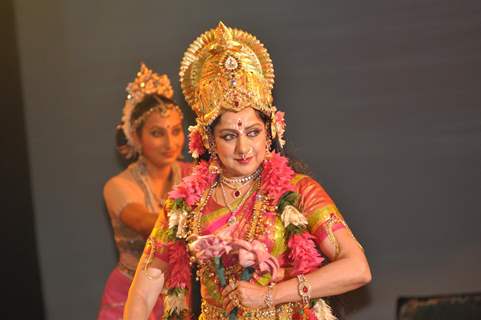 Hema Malini during the inauguration of Jaya Smriti 2012