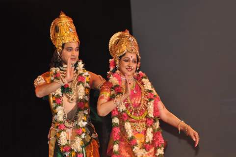 Hema Malini during the inauguration of Jaya Smriti 2012