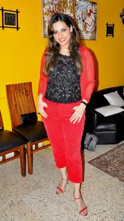 Preety Bhalla hosted a Chrismas party at her home