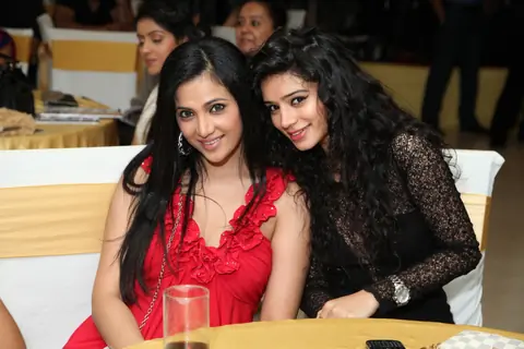 Shilpa Anand and Sukirti Khandpal at the celebration of India Forums 9th Anniversary
