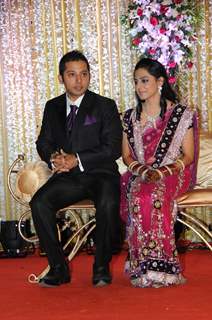 Youth MNS Leader, Advocate Mr Rajeev ties knot with Aparna Sharma