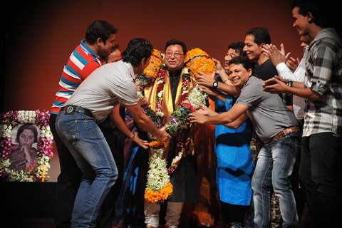 Hema Malini performs during a tribute to her mother Jaya Chakravarthy