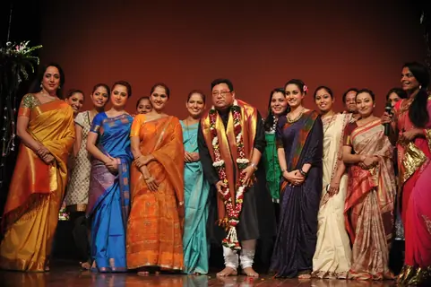 Hema Malini performs during a tribute to her mother Jaya Chakravarthy