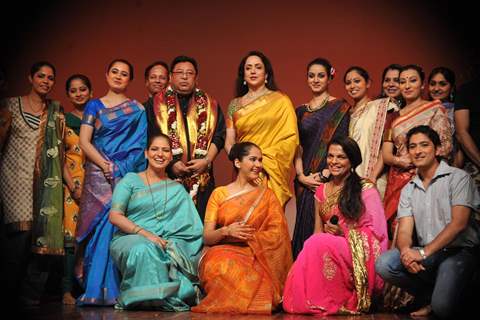 Hema Malini performs during a tribute to her mother Jaya Chakravarthy