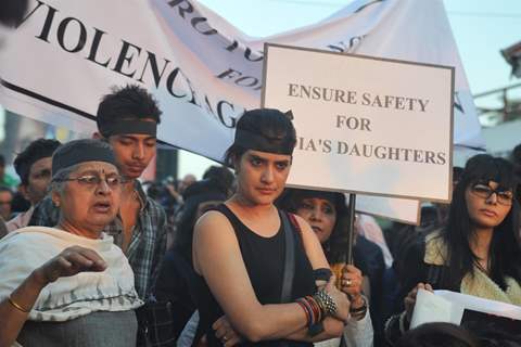 Silent Candle March for the sad demise of Delhi gang rape