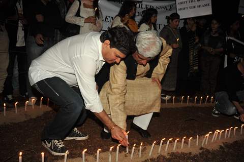 Silent Candle March for the sad demise of Delhi gang rape