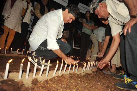 Silent Candle March for the sad demise of Delhi gang rape