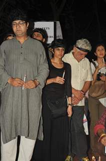 Silent Candle March for the sad demise of Delhi gang rape