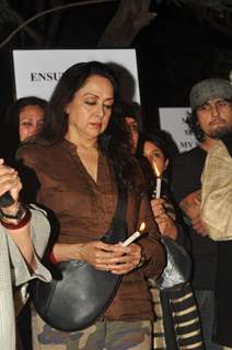 Silent Candle March for the sad demise of Delhi gang rape