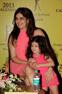 Manisha Ratnani at Daboo Ratnani Calendar 2013 Announcement Press Meet