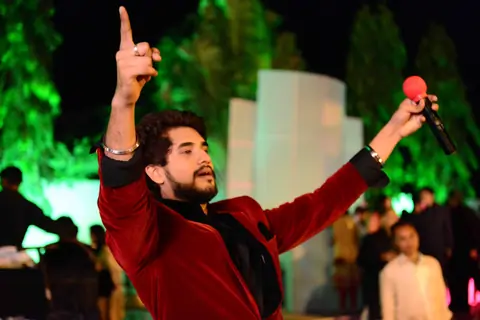 Suyash Kumar at Vivian Dsena and Vahbbiz Dorabjee Wedding