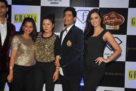 Designer Manish Malhotra's party