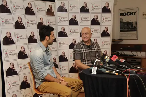 Anupam Kher in conversation with Ranbir Kapoor