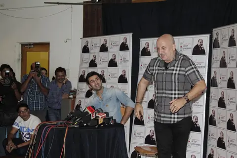 Anupam Kher in conversation with Ranbir Kapoor