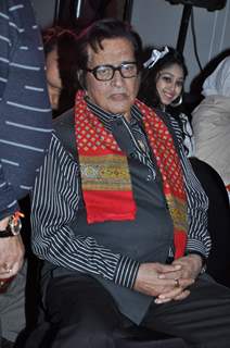 Bollywodd actor Manoj Kumar at the launch of magazine Tathaastu in Bandra, Mumbai.