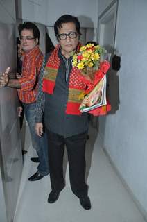 Bollywodd actor Manoj Kumar at the launch of magazine Tathaastu in Bandra, Mumbai.