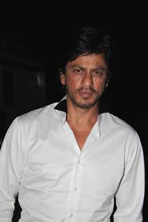 Bollywood actor Shah Rukh Khan at film Mumbai Mirror premiere in PVR Cinemas, Juhu, Mumbai.