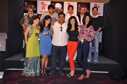Anupam, Karnvir, Manoj, Amar, Aman, Rucha, Debina, Ram, Ragini & Aishwarya at Life OK's show Welcome