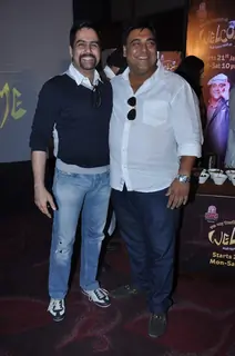 Aman Verma and Ram Kapoor at Life OK's press Conference of its new reality show ''Welcome-Baazi Mehmaan Nawaazi Ki''