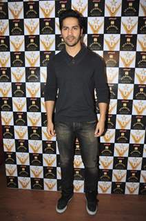 Bollywood actor Varun Dhawan at the announcement of Stardust Awards 2013 press Conference in Magna Lounge, Mumbai.