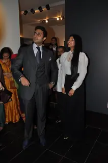 Abhishek Bachchan inaugurated Radhika Goenka's art exhibition