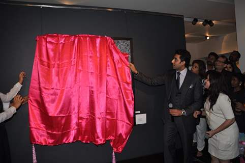 Abhishek Bachchan inaugurated Radhika Goenka's art exhibition