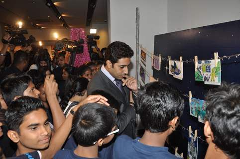 Abhishek Bachchan inaugurated Radhika Goenka's art exhibition