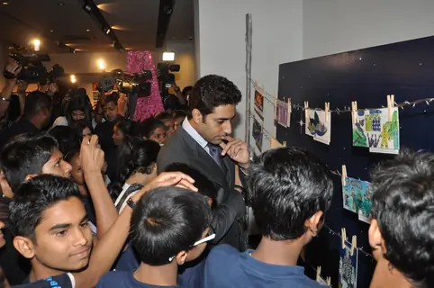 Abhishek Bachchan inaugurated Radhika Goenka's art exhibition