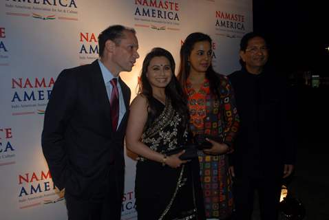 Rani Mukherjee At Namastey America Obama Event