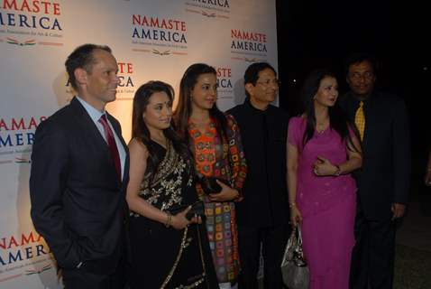 Rani Mukherjee At Namastey America Obama Event