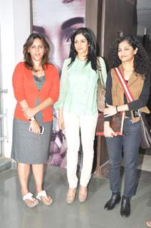 Sridevi and Gauri Shinde at Whistling Woods International