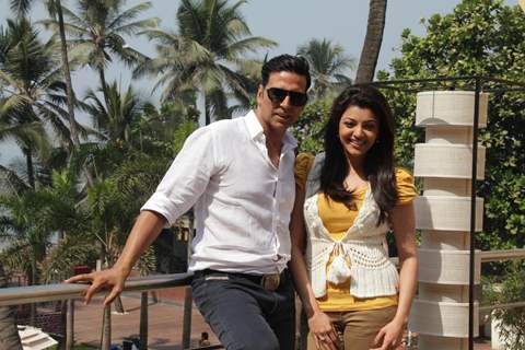 Akshay Kumar, Kajal Aggarwal promote 'Special 26'