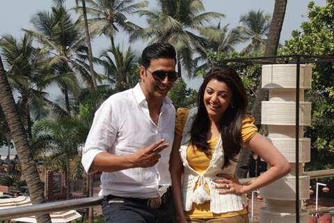 Akshay Kumar, Kajal Aggarwal promote 'Special 26'