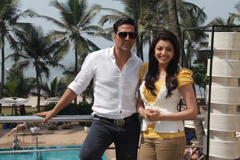 Akshay Kumar, Kajal Aggarwal promote 'Special 26'