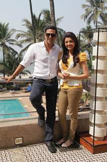 Akshay Kumar, Kajal Aggarwal promote 'Special 26'