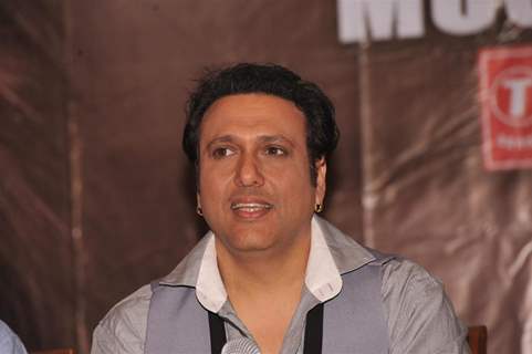 Govinda at the press meet of Deewana Main Deewana