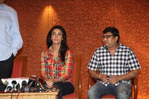 Mallika Sherwat at Press Meet of Film 'Dirty Politics'