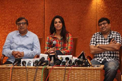 Mallika Sherwat at Press Meet of Film 'Dirty Politics'