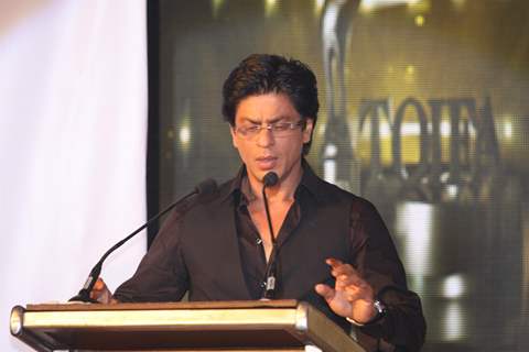 Shahrukh Khan at TOIFA launch