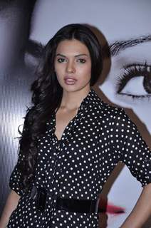 Bollywood actress Sara Loren at the press conference of upcoming film Murder 3 in Mehboob, Mumbai on Wednesday, January 30th, evening.