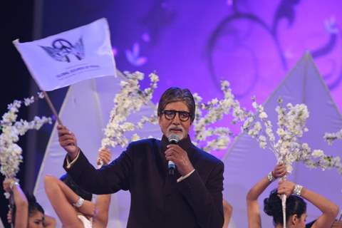 Amitabh Bachchan performs at the Global Sounds Of Peace Concert