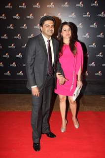 Sameer Soni with wife Neelam at the 4th anniversary party of COLORS Channel