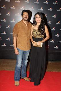 Kabir Khan with wife Mini Mathur at the 4th anniversary party of COLORS Channel