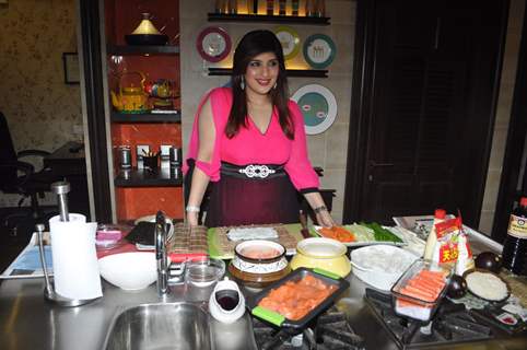 Shafe Rakhee vaswani launch Palate Culinary Studio with Malika Arora Khan