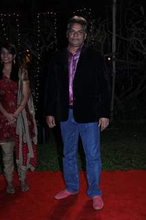 Wedding reception of Veteran actor Aanjjan Srivastav’s son Abhishek Srivastav