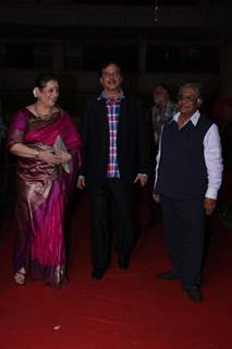 Wedding reception of Veteran actor Aanjjan Srivastav’s son Abhishek Srivastav