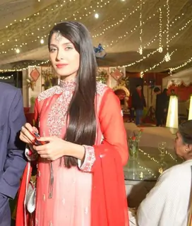 Aiza Khan At A Wedding