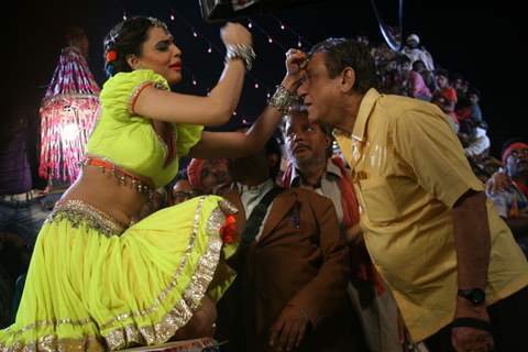 Item song shot for film Raambhajjan Zindabad in Raj Pipla