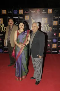 Kiran Juneja & Ramesh Sippy at Renault Star Guild Awards 2013
